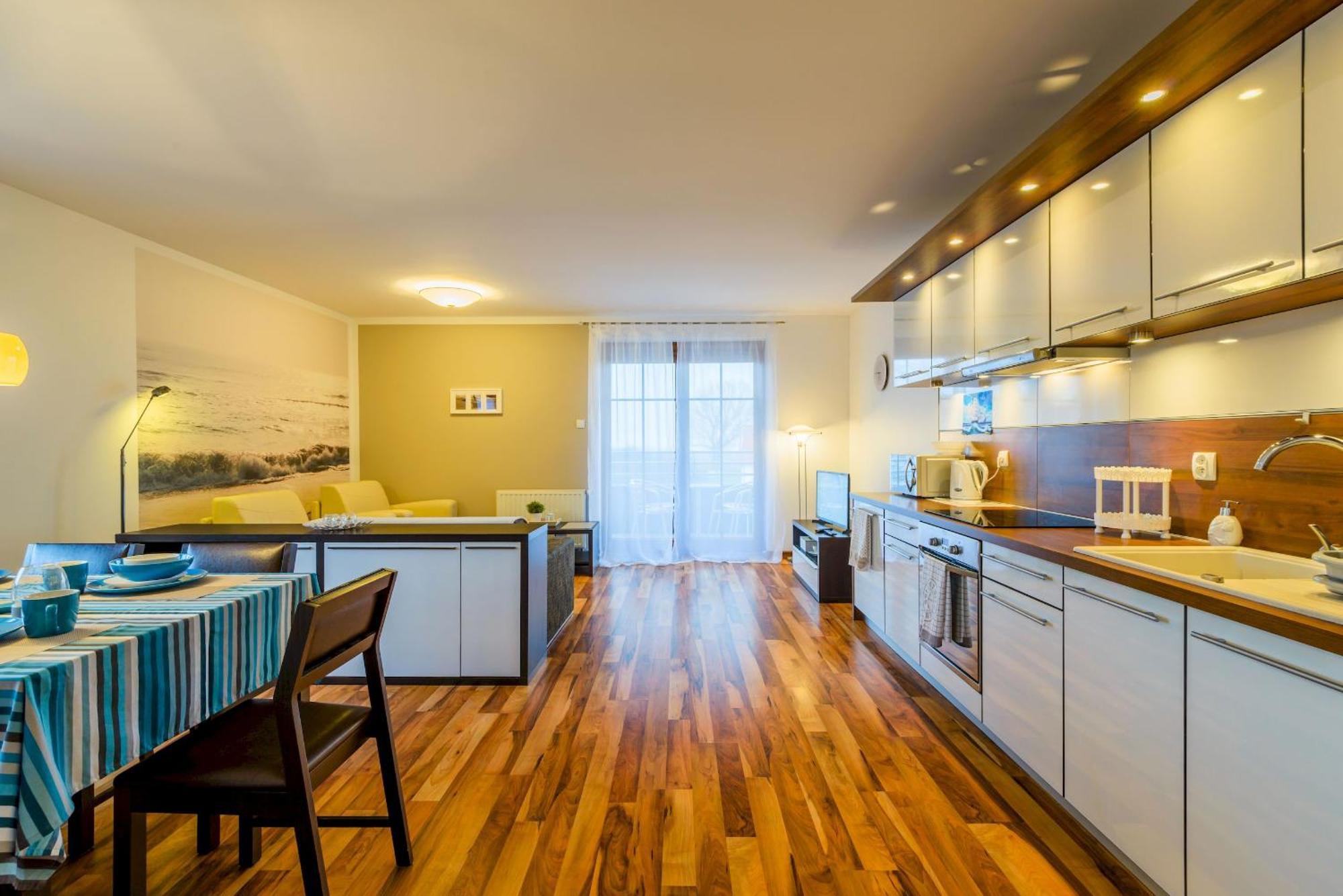 Apartamenty Mierzeja - Willa Turkusowa, Kąty Rybackie Exterior foto
